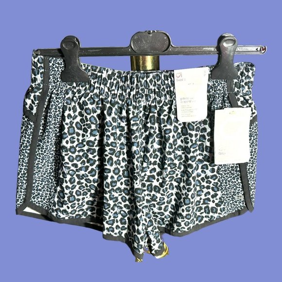 💋 4 FOR $50 / GAPFIT G-STRIDE ANIMAL PRINT SHORTS (SZ SM) (NWT) - Picture 1 of 9